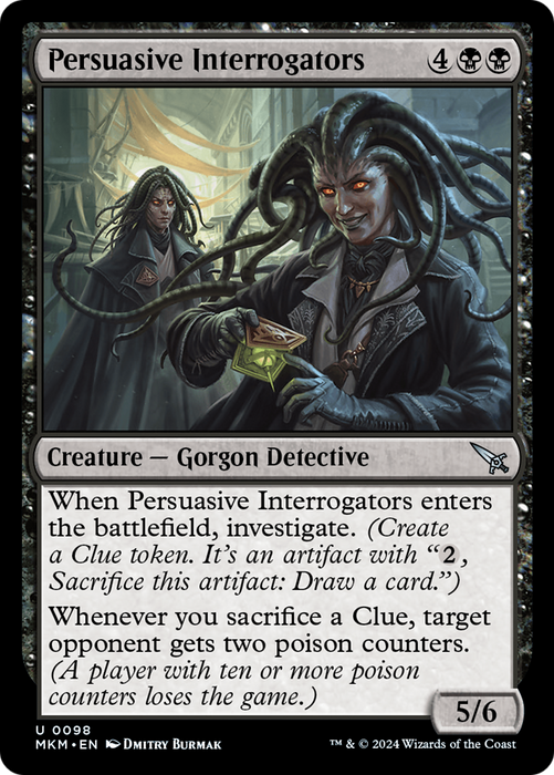 Persuasive Interrogators (MKM-098) - uncommon - Foil
