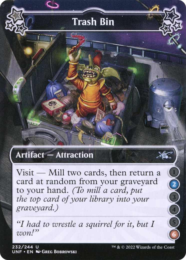Trash Bin (UNF-232A) - uncommon - Foil