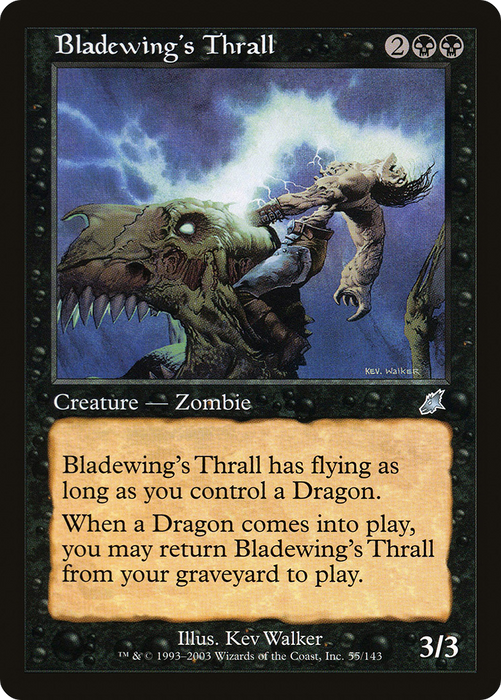 Bladewing's Thrall (SCG-055) - uncommon - Foil