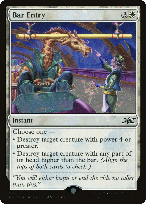 Bar Entry (UNF-290) - common - Foil