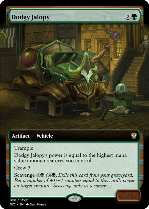 Dodgy Jalopy (PRM-99939) - rare - Foil