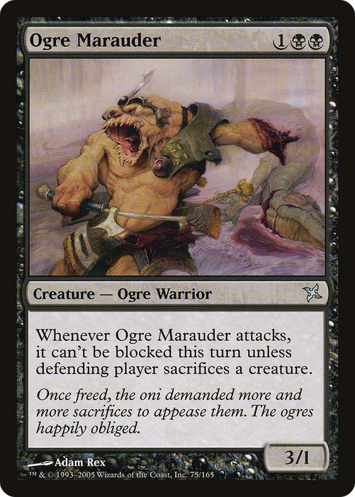 Ogre Marauder (BOK-075) - uncommon