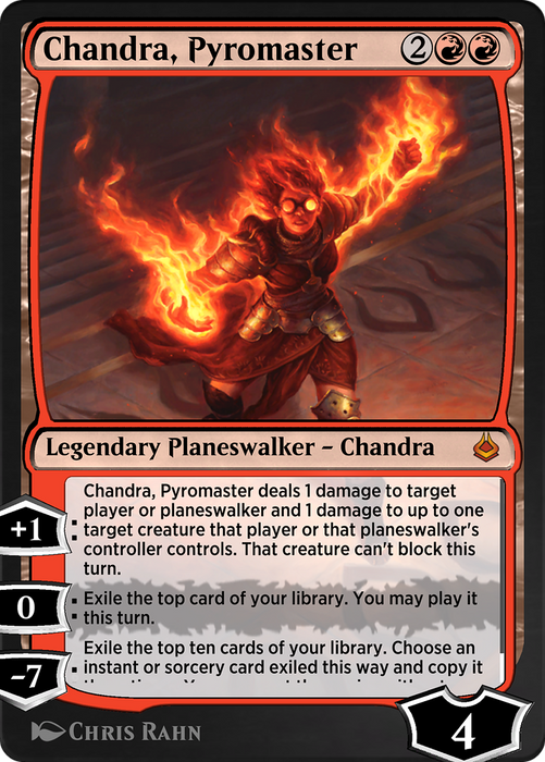 Chandra, Pyromaster (AKR-146) - mythic