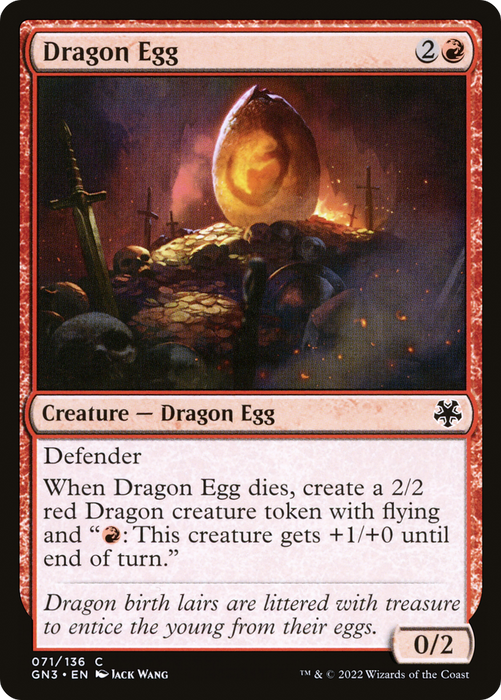 Dragon Egg (GN3-071) - common