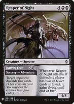 Reaper of Night // Harvest Fear (LIST-ELD-102) - common