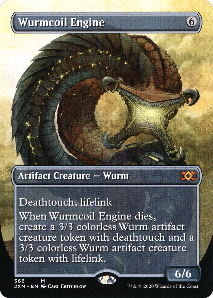 Wurmcoil Engine (2XM-368) - mythic (Borderless) - Foil