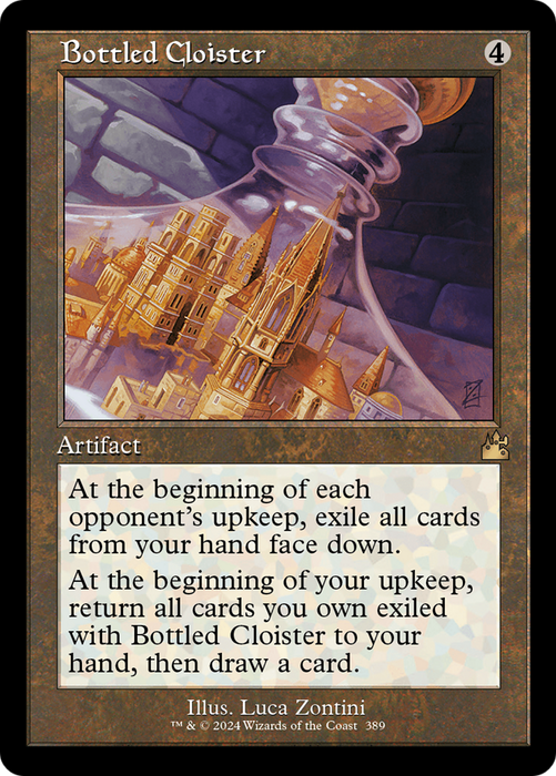 Bottled Cloister (RVR-389) - rare - Foil