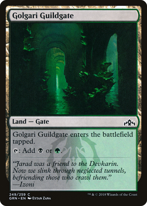 Golgari Guildgate (GRN-249) - common