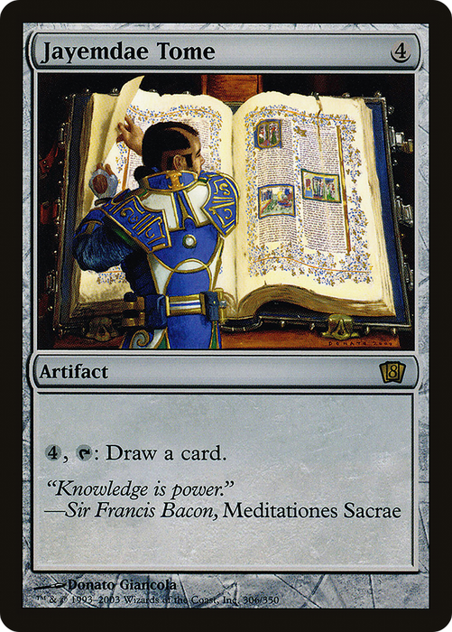 Jayemdae Tome (8ED-306★) - rare - Foil