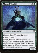 Masked Vandal (KHM-184) - common - Foil