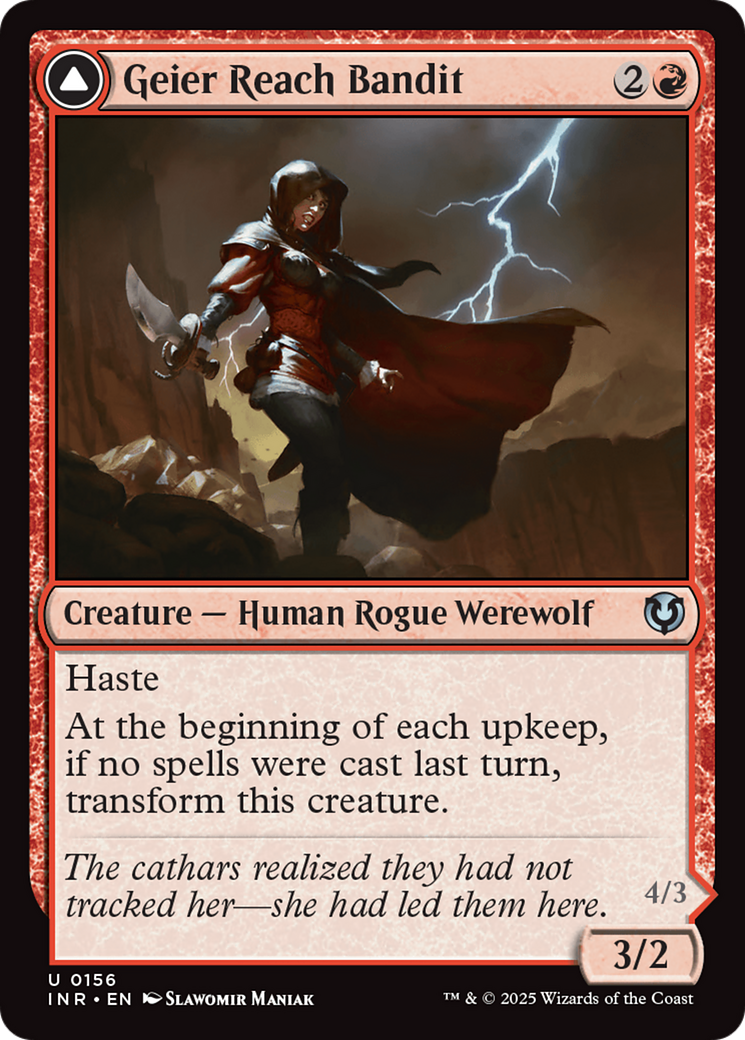 Geier Reach Bandit // Vildin-Pack Alpha (INR-156) - uncommon - Foil