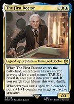 The First Doctor (WHO-733) - rare - Foil