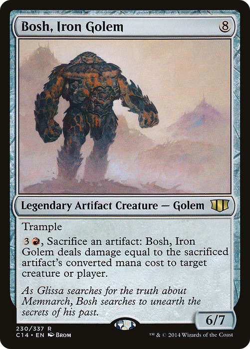 Bosh, Iron Golem (C14-230) - rare