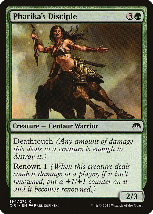 Pharika's Disciple (ORI-194) - common - Foil