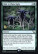 Hide in Plain Sight (PRE-166S) - rare - Foil
