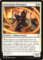 Sunscourge Champion (HOU-026) - uncommon - Foil
