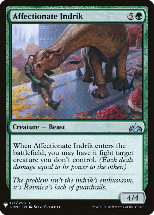 Affectionate Indrik (LIST-GRN-121) - uncommon