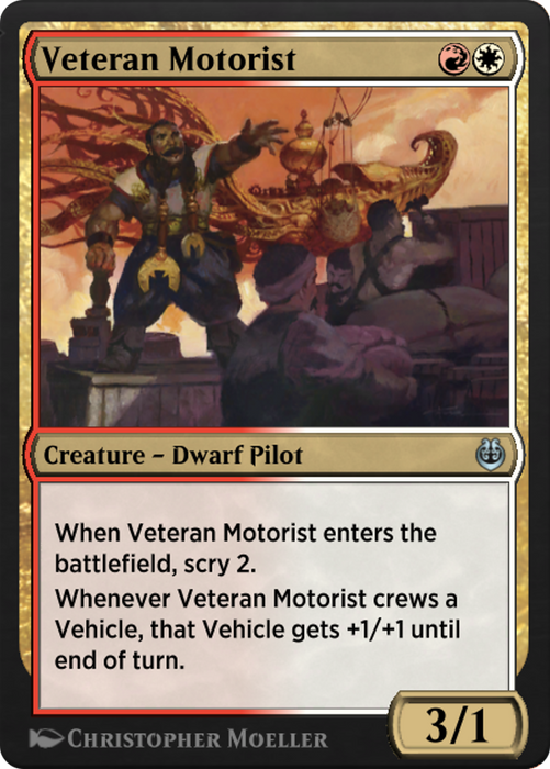 Veteran Motorist (KLR-212) - uncommon