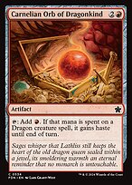 Carnelian Orb of Dragonkind (FDN-534) - common