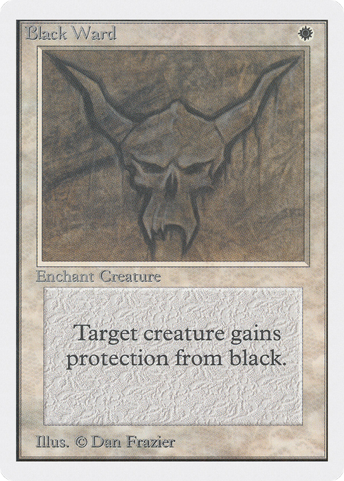 Black Ward (2ED-005) - uncommon