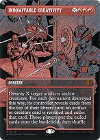 Indomitable Creativity (OTP-072) - mythic (Borderless) - Foil