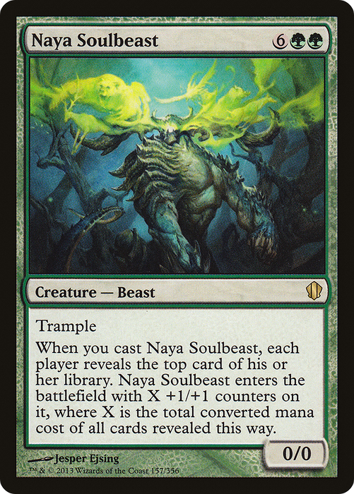 Naya Soulbeast (C13-157) - rare