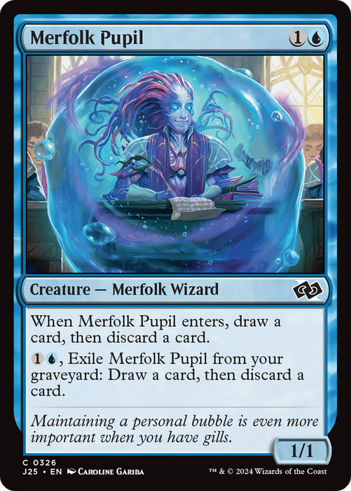 Merfolk Pupil (J25-326) - common