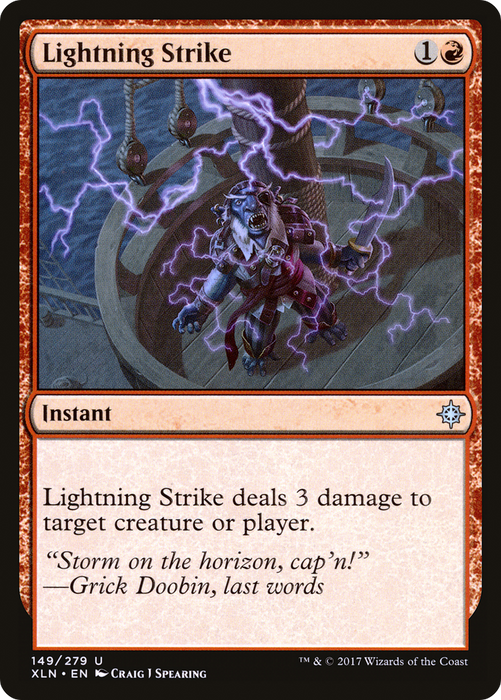 Lightning Strike (XLN-149) - uncommon - Foil