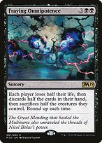 Fraying Omnipotence (M19-097) - rare