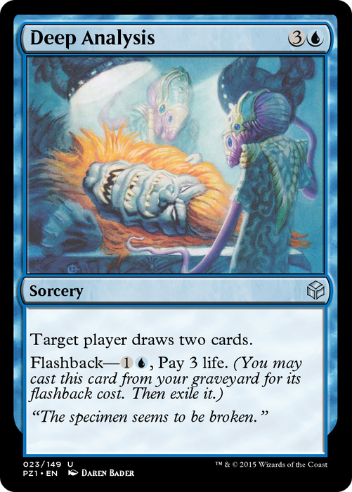 Deep Analysis (PZ1-023) - uncommon - Foil