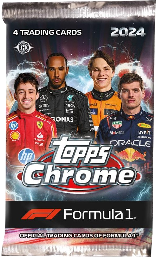 2024 Formula 1 - Topps Chrome Lite - Paquet - Hobby (anglais)