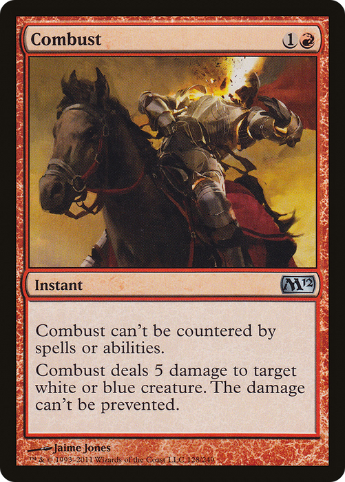 Combust (M12-128) - uncommon - Foil