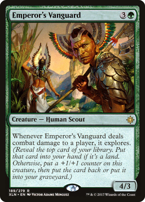 Emperor's Vanguard (XLN-189) - rare - Foil