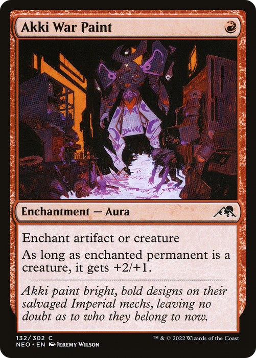 Akki War Paint (NEO-132) - common