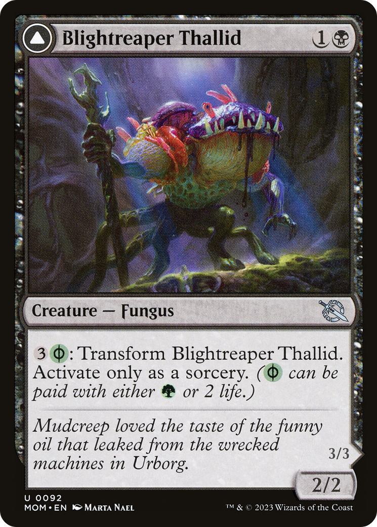 Blightreaper Thallid // Blightsower Thallid (MOM-092) - uncommon