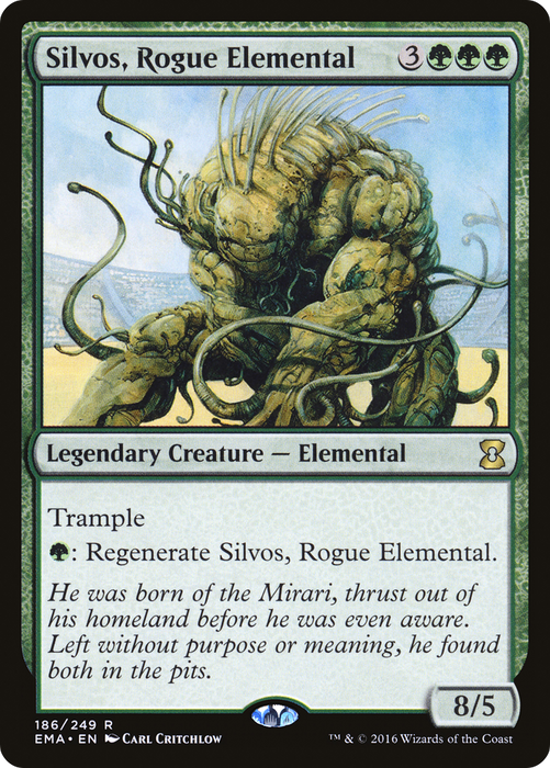 Silvos, Rogue Elemental (EMA-186) - rare