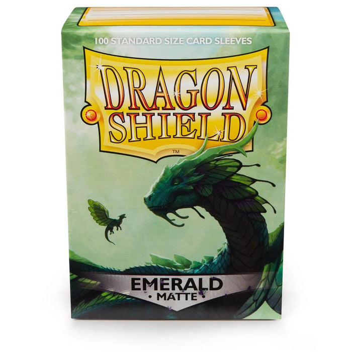 Protecteurs de cartes: Dragon Shield Standard 100ct - Emerald (Matte)