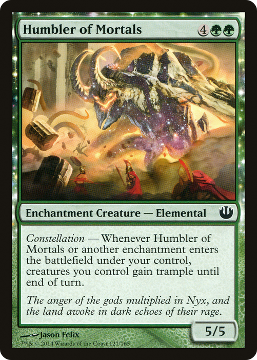 Humbler of Mortals (JOU-127) - common: (enchantment) - Foil