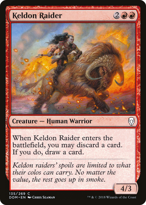 Keldon Raider (DOM-135) - common