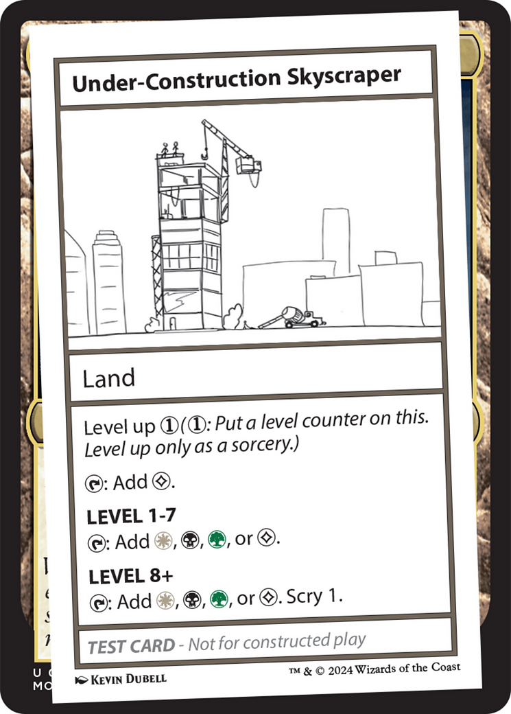 Under-Construction Skyscraper (MB2PC-383) - rare