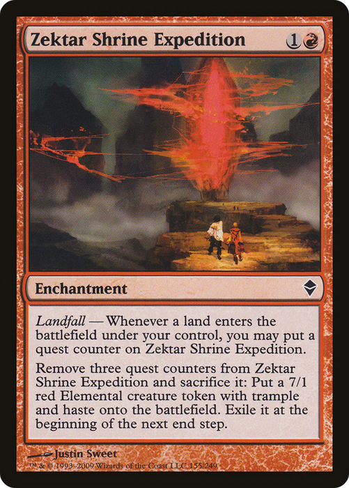 Zektar Shrine Expedition (ZEN-155) - common - Foil