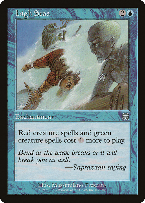High Seas (MMQ-083) - uncommon - Foil