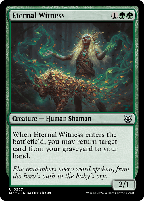 Eternal Witness (M3C-227) - uncommon