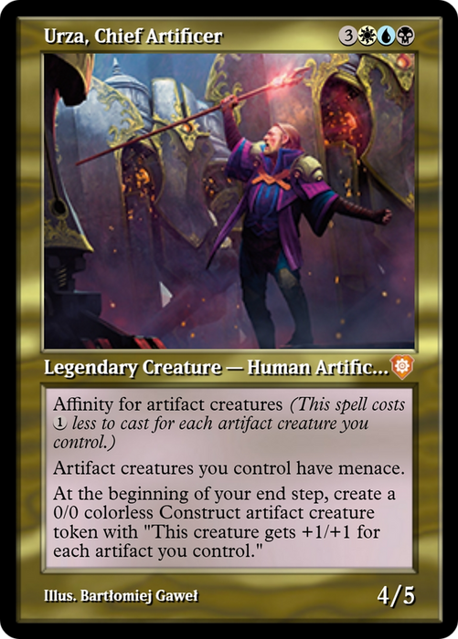 Urza, Chief Artificer (PRM-105800) - mythic