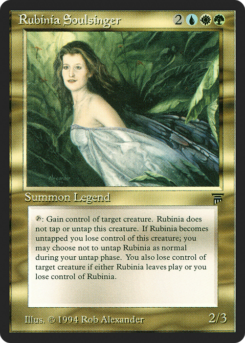 Rubinia Soulsinger (LEG-256) - rare