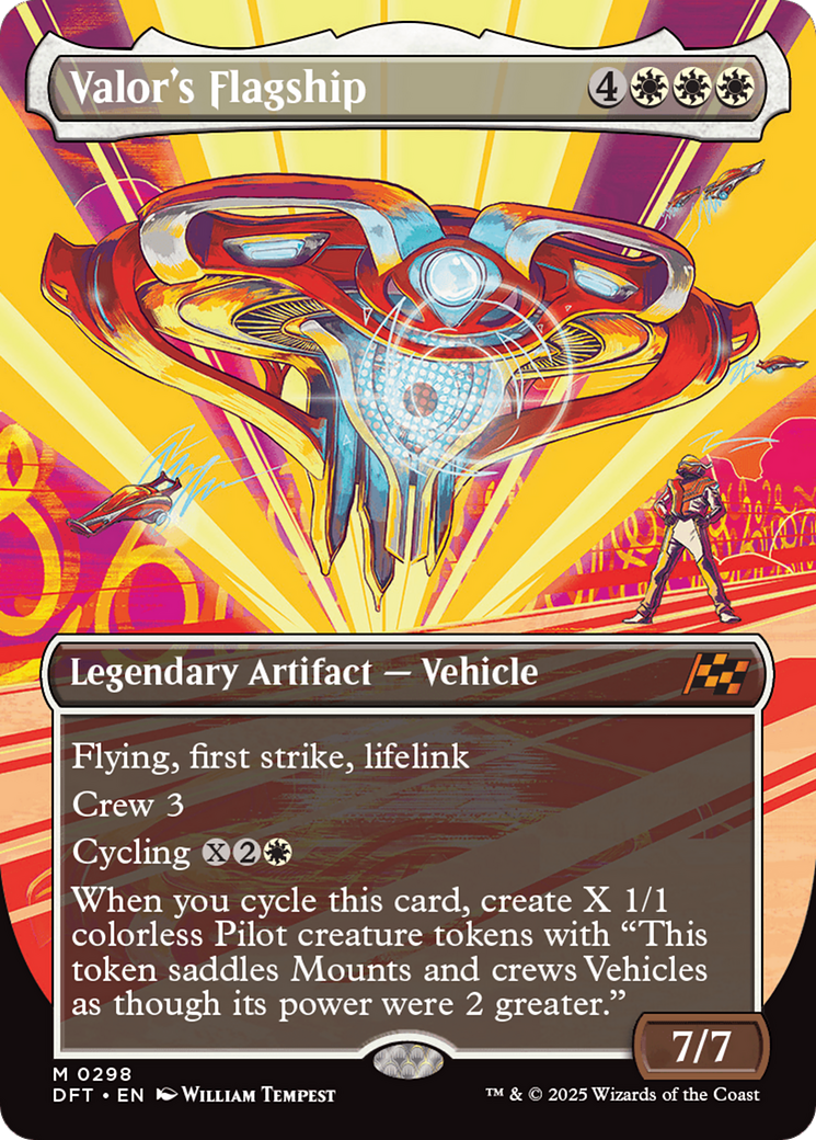 Valor's Flagship (DFT-298) - mythic (Borderless)