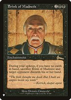 Brink of Madness (LIST-ULG-50) - rare