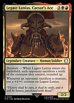 Legate Lanius, Caesar's Ace (PIP-107) - uncommon - Foil