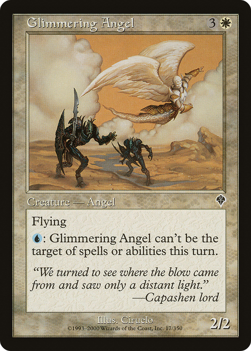 Glimmering Angel (INV-017) - common - Foil