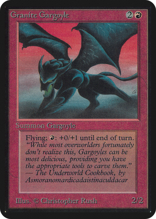 Granite Gargoyle (LEA-155) - rare